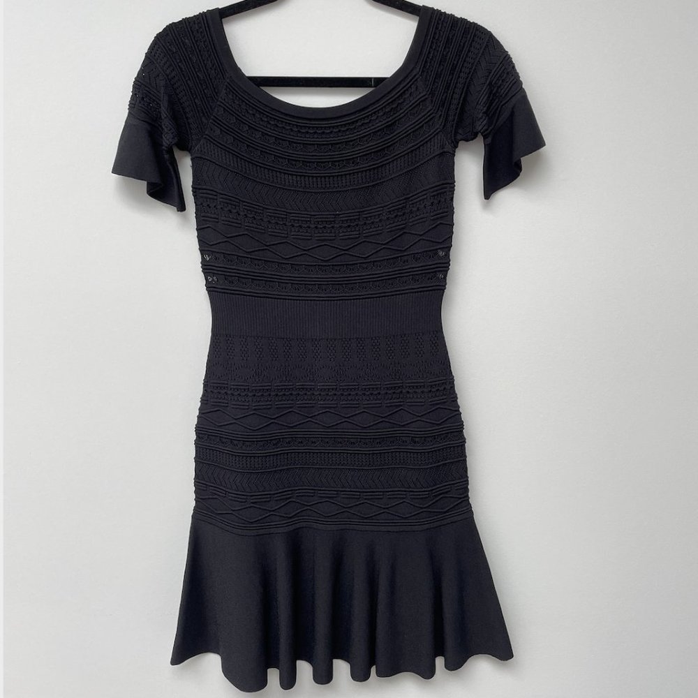 Alexis Scoop Neck Mini Dress, S